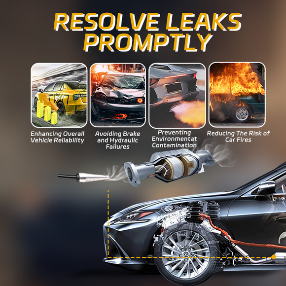 Smoke Leak Detector Automotive | Smoke Tester Automotive Built-in Air Pump - Auto Body Collision Repair Welding Products