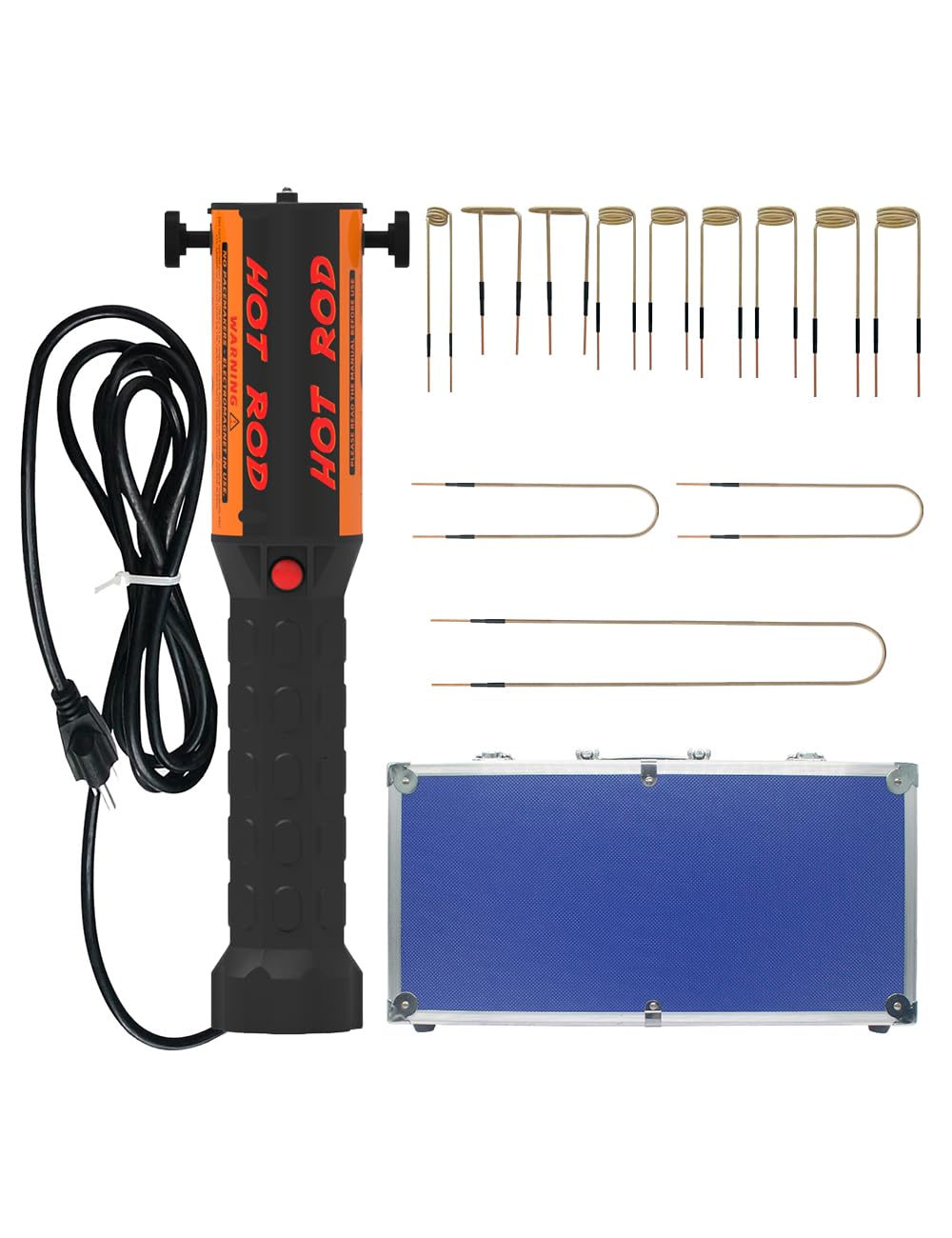 Solary Induction Bolt Heater Tool, 1100W 110V Bolt Induction Heater with 12 Coil, Micro Induction Heater Tool for Rusty Screw Removing, Magneticheat - Auto Body Collision Repair Welding Products