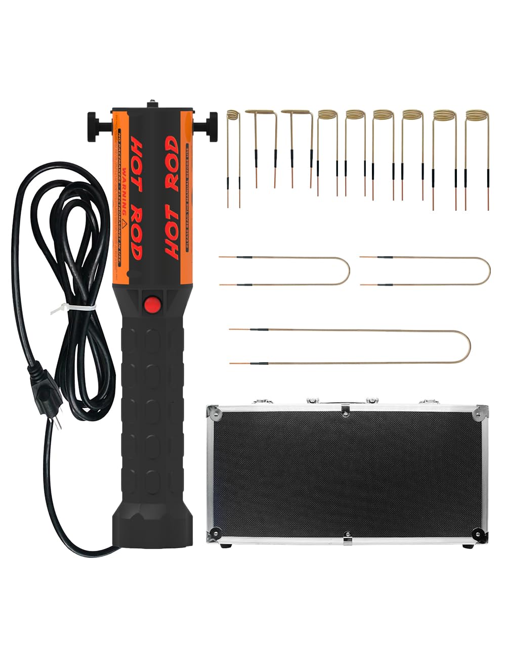 Solary Magnetic Induction Heater Bolt Removal, 1100W 110V Heater Induction Tool for Rusty Screw Removing, Nut Buster Tool with 12 Coil - Auto Body Collision Repair Welding Products