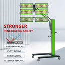 Solary Baking Infrared Paint Curing Lamp, 6KW 220V Short Wave Infrared Heat Light for Paint Drying, Auto Film, Body Repair - Auto Body Collision Repair Welding Products