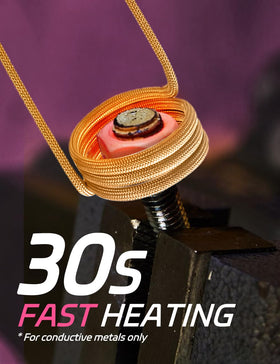 Solary Induction Heater Bolt Removal, 1100W 110V Hand Held Magnetic Heating Tool for Rusty Screw Removing, Nut Buster Tool with 3 Coil - Auto Body Collision Repair Welding Products