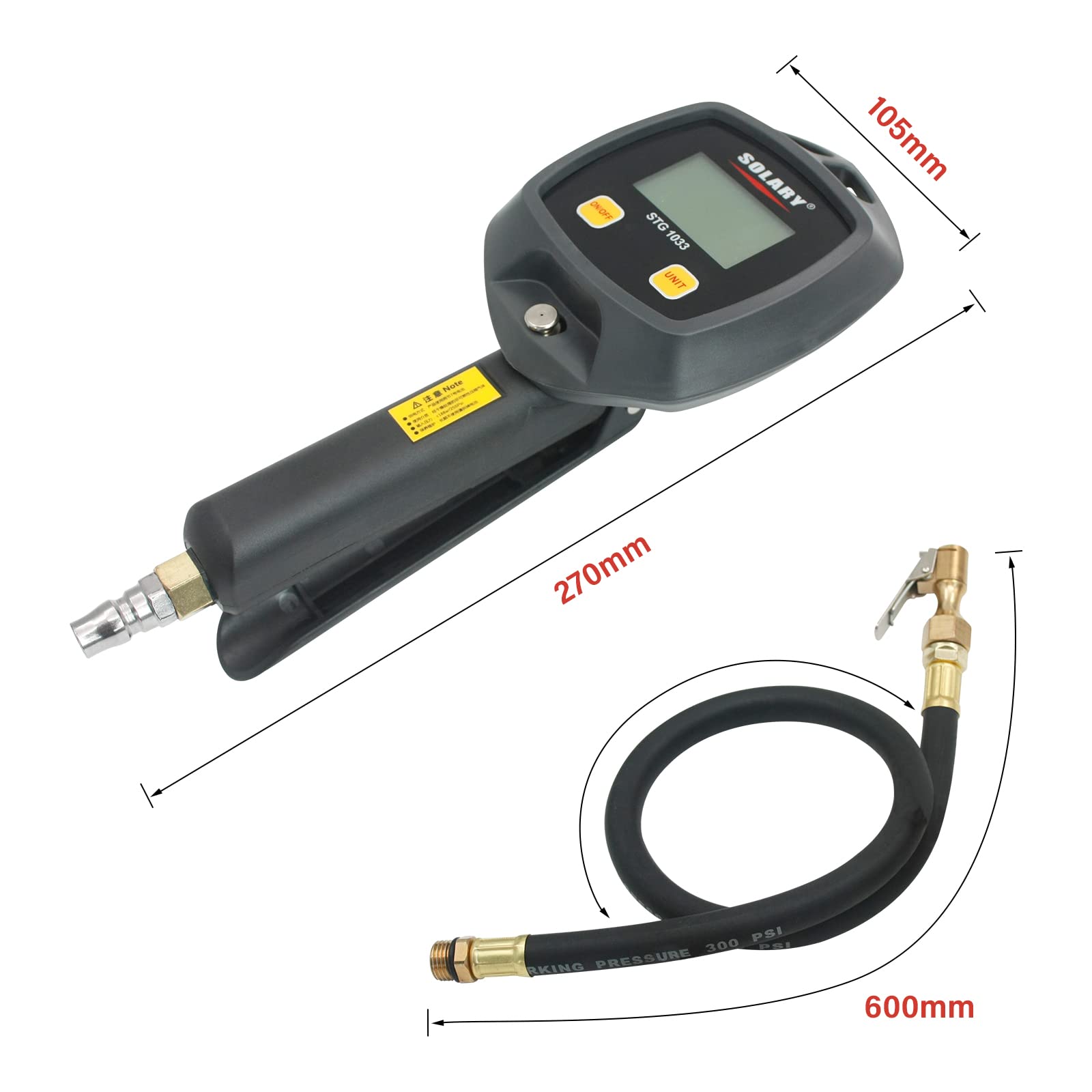 Best digital tire inflator deals with led pressure gauge