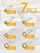 Solary 7Pcs Essential Induction Heater Coil Kit for Magnetic Induction Heater - Auto Body Collision Repair Welding Products