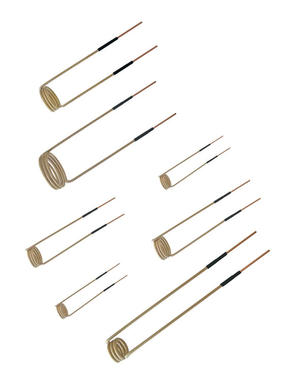 Solary 7Pcs Essential Induction Heater Coil Kit for Magnetic Induction Heater - Auto Body Collision Repair Welding Products