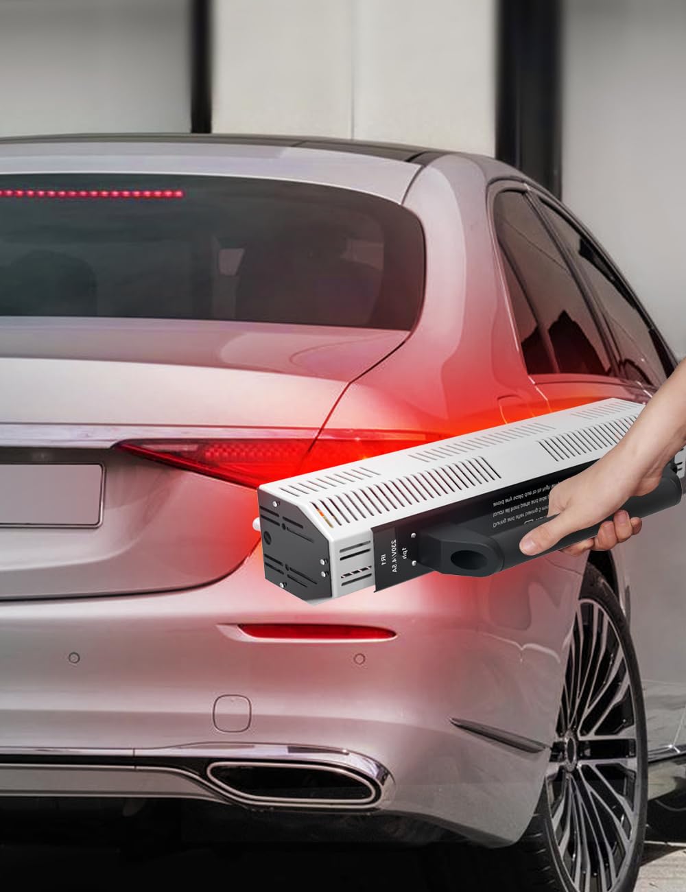 Solary Infrared Paint Curing Lamp, 1000W 110V Hand-held Short Wave Infrared Heater for Automotive Spray, Car Bodywork Repair Paint Dryer - Auto Body Collision Repair Welding Products