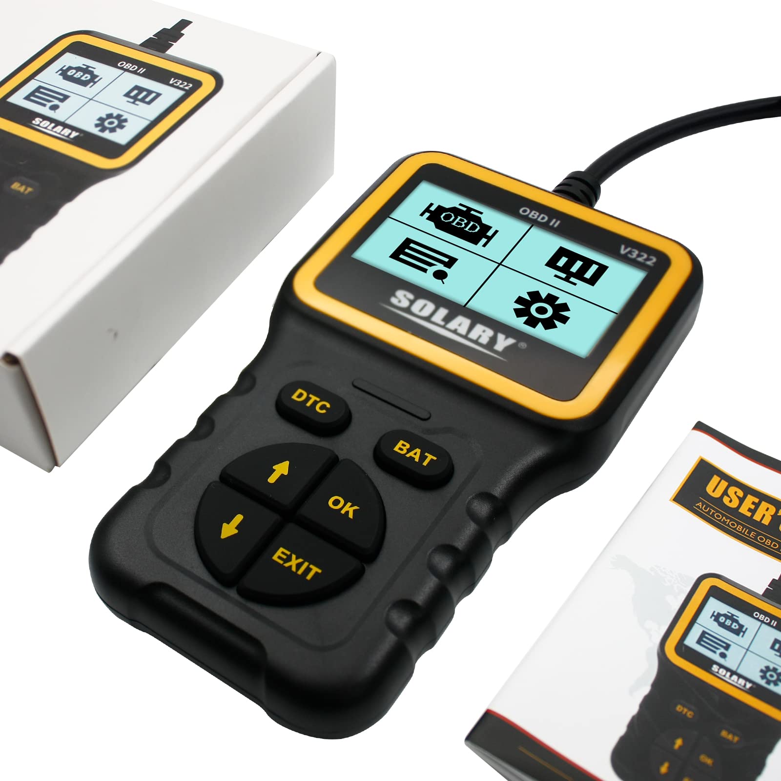 OBD2 Scanner V322 Professional OBD II Code Reader Scanner Car