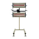 Solary Infrared Paint Curing Lamp, 2100W 110V Short Wave Infrared Paint Heater Lamp, Auto Body Heat Lamp with Smart Timer, Movable and Height Adjustable(Gray) - Auto Body Collision Repair Welding Products