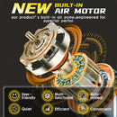 Automotive Smoke Machine Leak Detector - Solary 12V DC Vacuum Smoke Diagnostic Tester Built-in Air Pump - Auto Body Collision Repair Welding Products