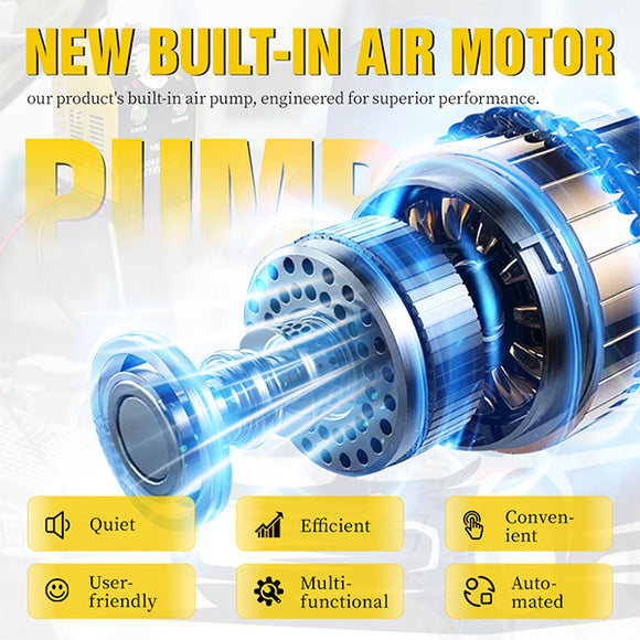 Solary SD302 Smoke Machine for Car - EVAP Smoke Machine Tester for Vacuum Leaks DC 12V - Auto Body Collision Repair Welding Products