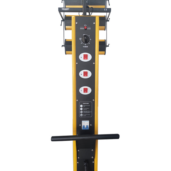Solary Electricals 3-Head Short Wave Infrared Paint Curing Lamp - Model B3E - Auto Body Collision Repair Welding Products