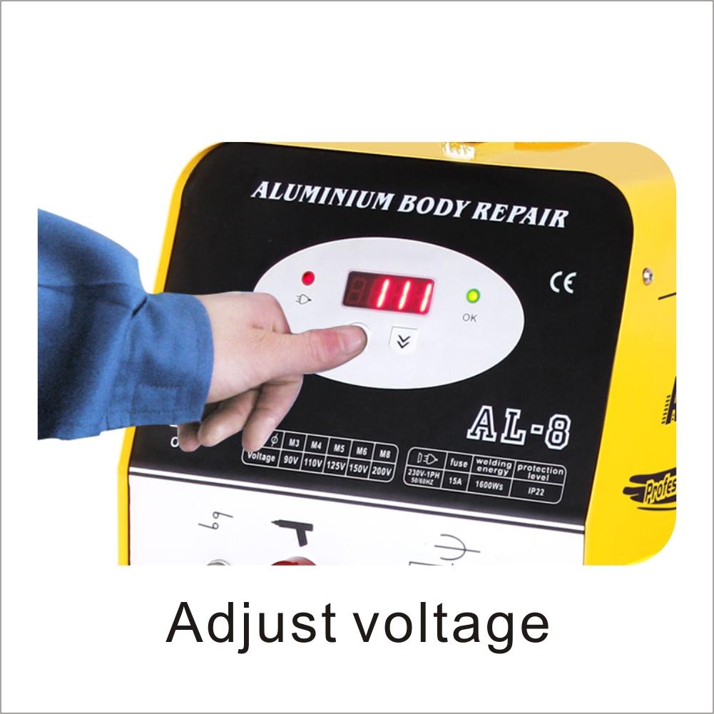 Solary Electricals Digital Aluminium CD Spot Welder - 230V, Model AL8 - Auto Body Collision Repair Welding Products