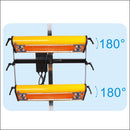 Solary Electricals 2-Head Short Wave Infrared Paint Curing Lamp - Model B2E - Auto Body Collision Repair Welding Products