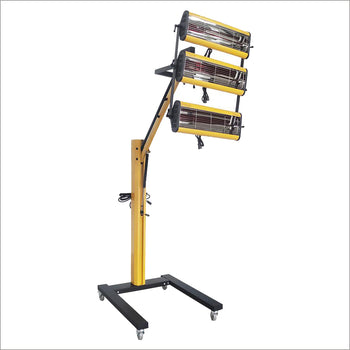 Solary Electricals 3-Head Short Wave Infrared Paint Curing Lamp - Model B3E - Auto Body Collision Repair Welding Products