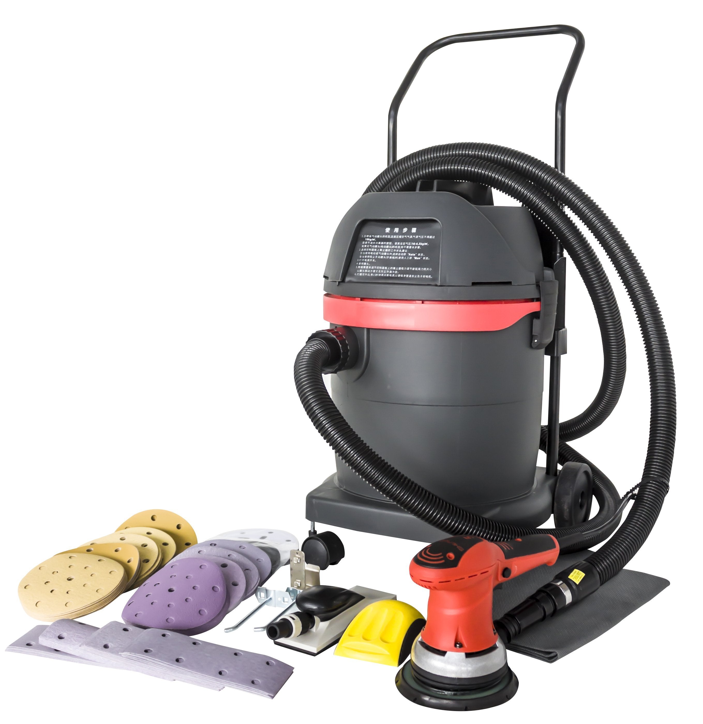 Solary Electricals DG8 Dust-Free Sanding System - Auto Body Collision Repair Welding Products