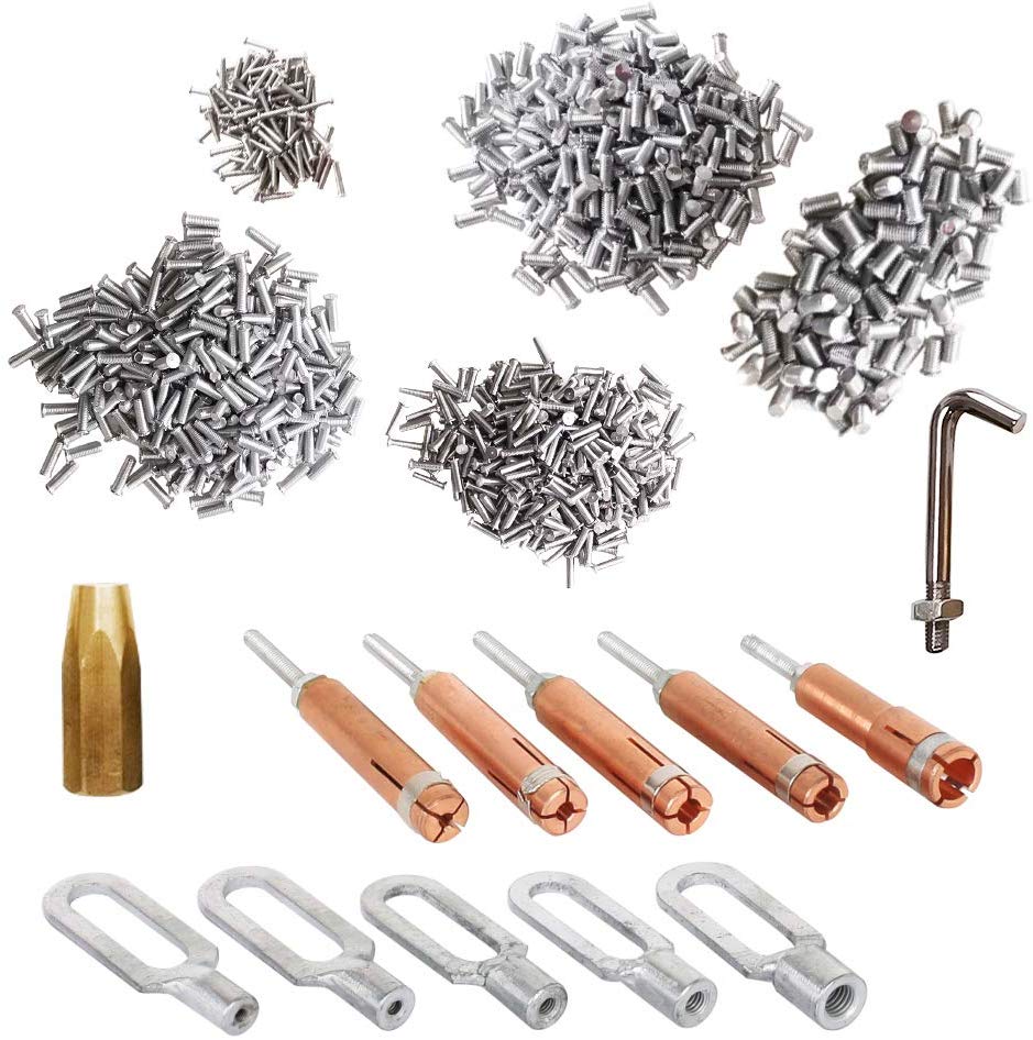 Solary Electricals SA01 Capacitor Discharge Aluminum Weld Stud Set - Auto Body Collision Repair Welding Products